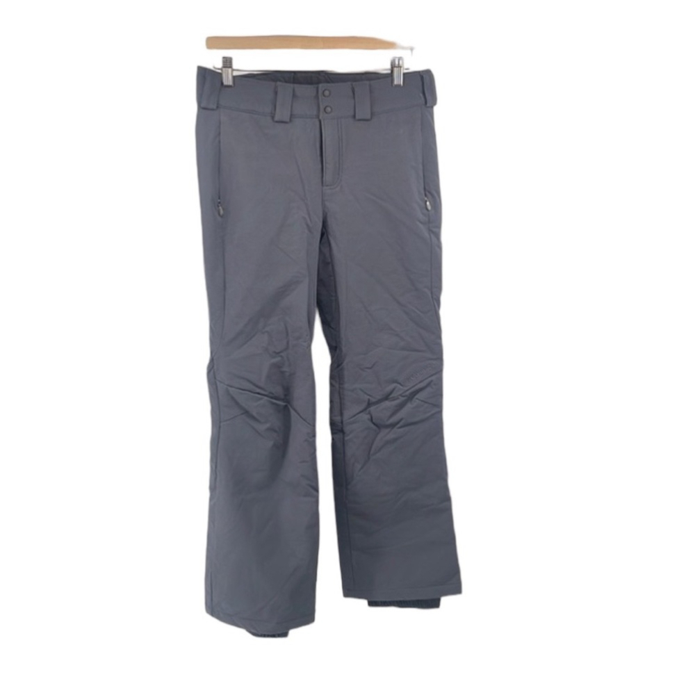 Columbia snow pants ski snowboard nylon stretch grey warm winter sz M